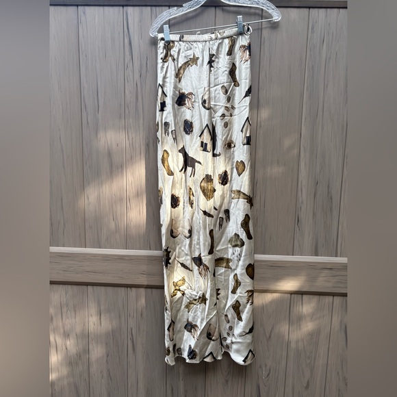 silk laundry BIAS CUT PANTS MIRACLES HAZELNUT New with Tags! - Picture 2 of 6